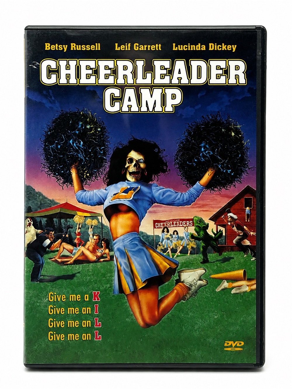 Cheerleader Camp DVD 1988 Horror Anchor Bay Betsy Russell OOP